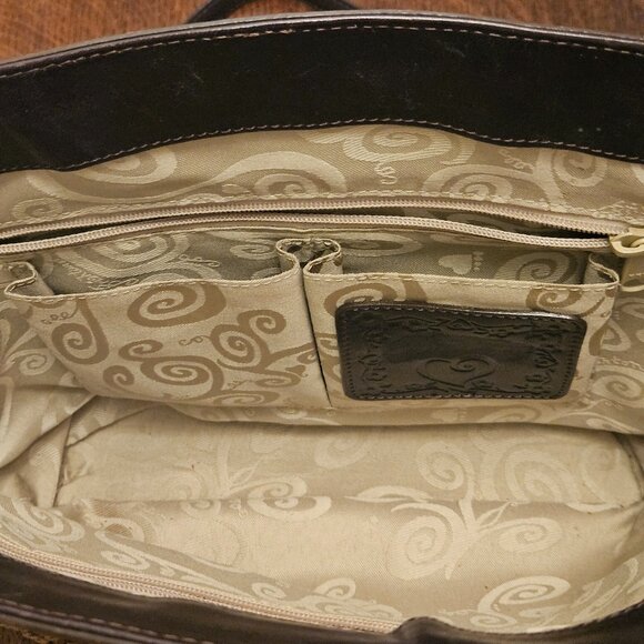 Brighton Woven Tote Shoulder Bag - Picture 7 of 9